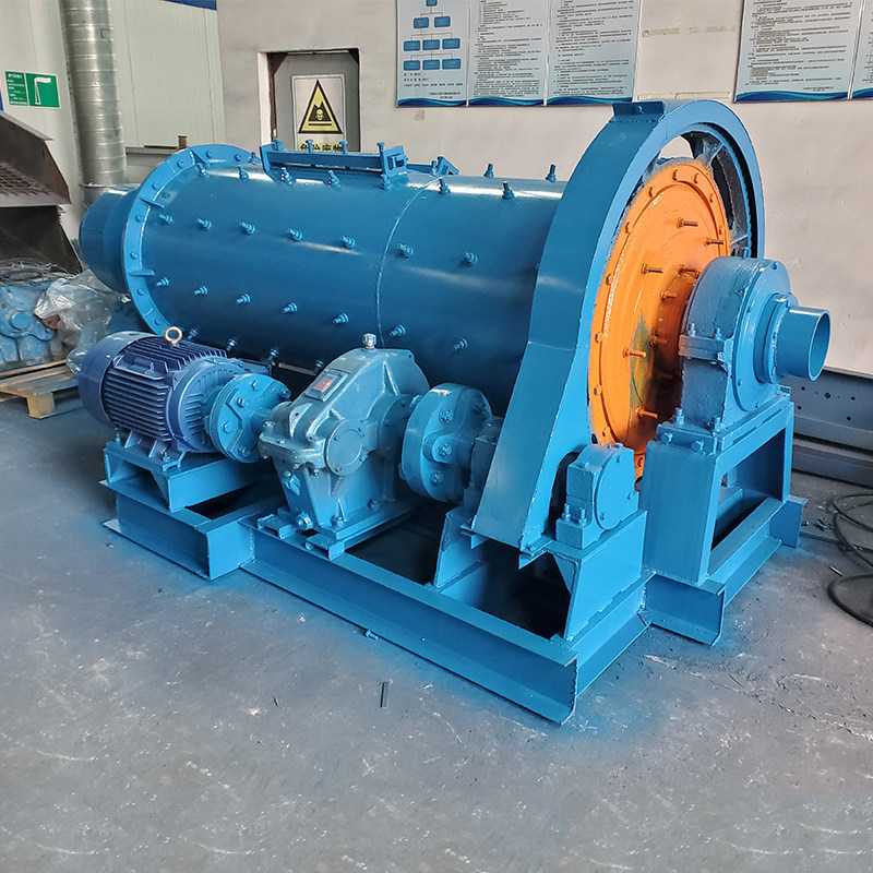 鹅卵石棒磨制砂机金属研磨滚筒旋转粉碎机mqg0924加长粉碎机