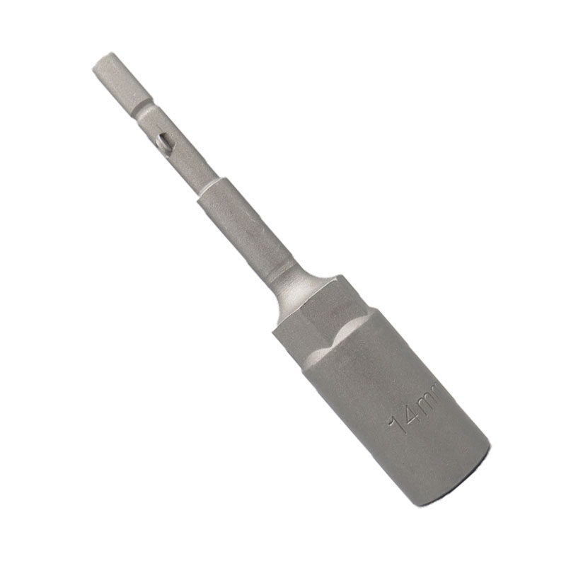 电动套筒加深批头螺丝刀4c电批头100mm加长型六角电动批头