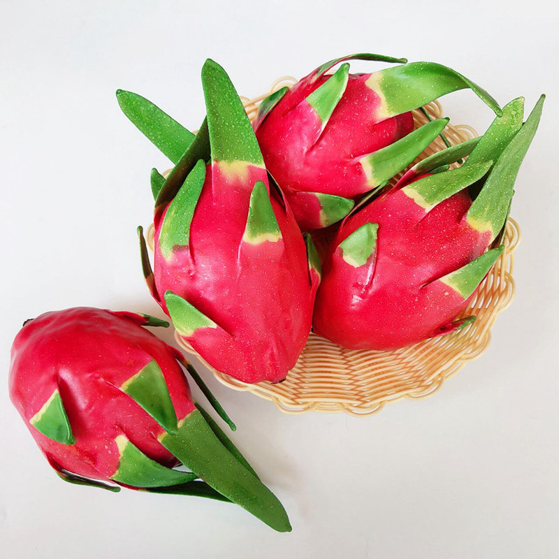 仿真火龙果加重水果热带植物模型超市餐厅农家乐仿真水果
