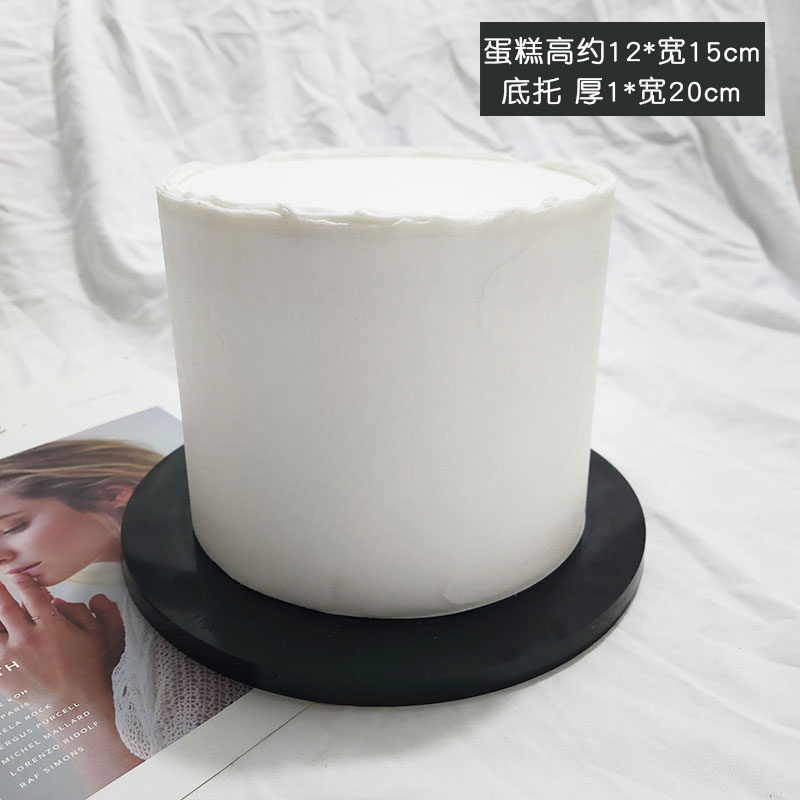 仿真蛋糕模型裸纯白胚体diy材料影楼旅拍生日婚庆甜品台摆设道具