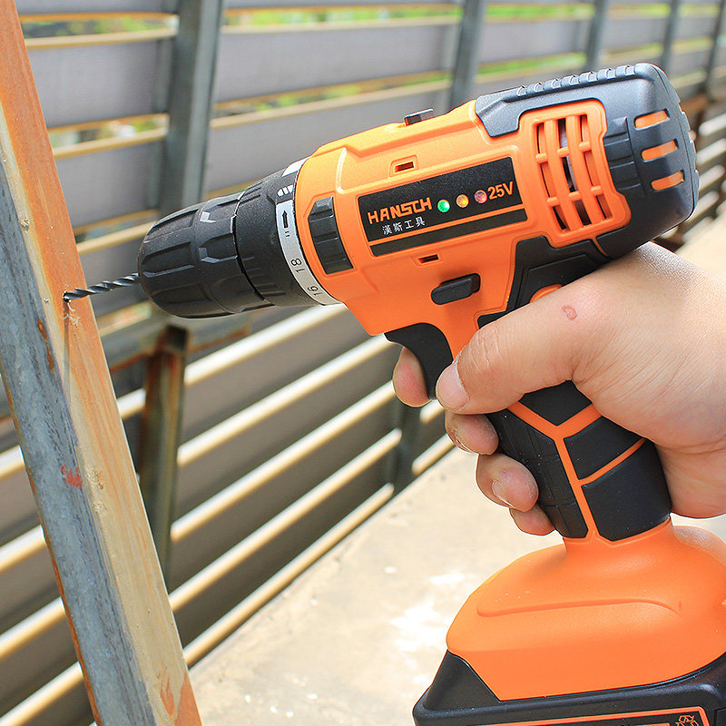 电钻电动手电家用12v双速螺丝刀手枪充电式起子电钻
