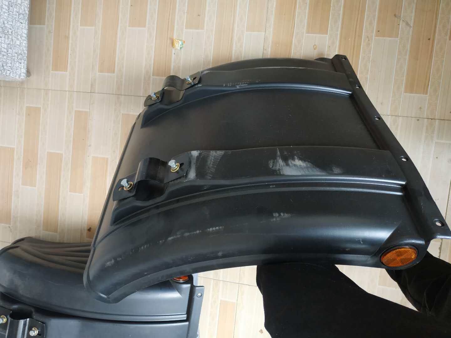 适用于陕汽德龙f2000f3000新m3000x3000后轮挡泥板挡泥瓦原厂