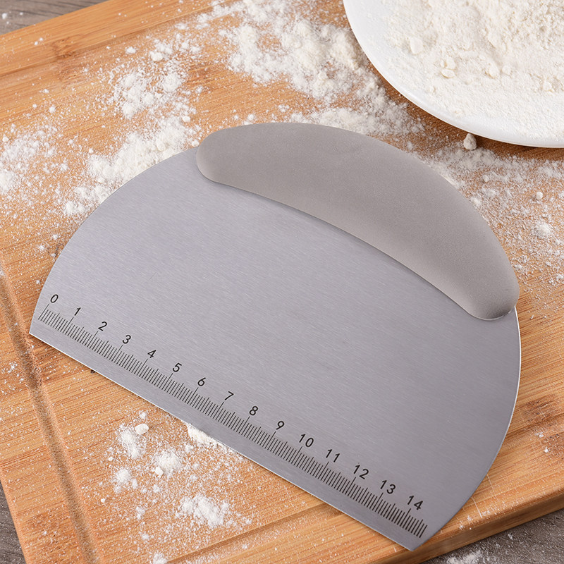切面不锈钢刮面刻度刮板面包馒头面粉牛油硅胶其它烘焙器具