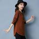 Round neck sweater women's mid-length 2020 new fall/winter small loose outer wear pullover all-match knitted bottoming shirt Round neck sweater women's mid-length 2020 new fall/winter small loose outer wear pullover all-match knitted bottoming shirt