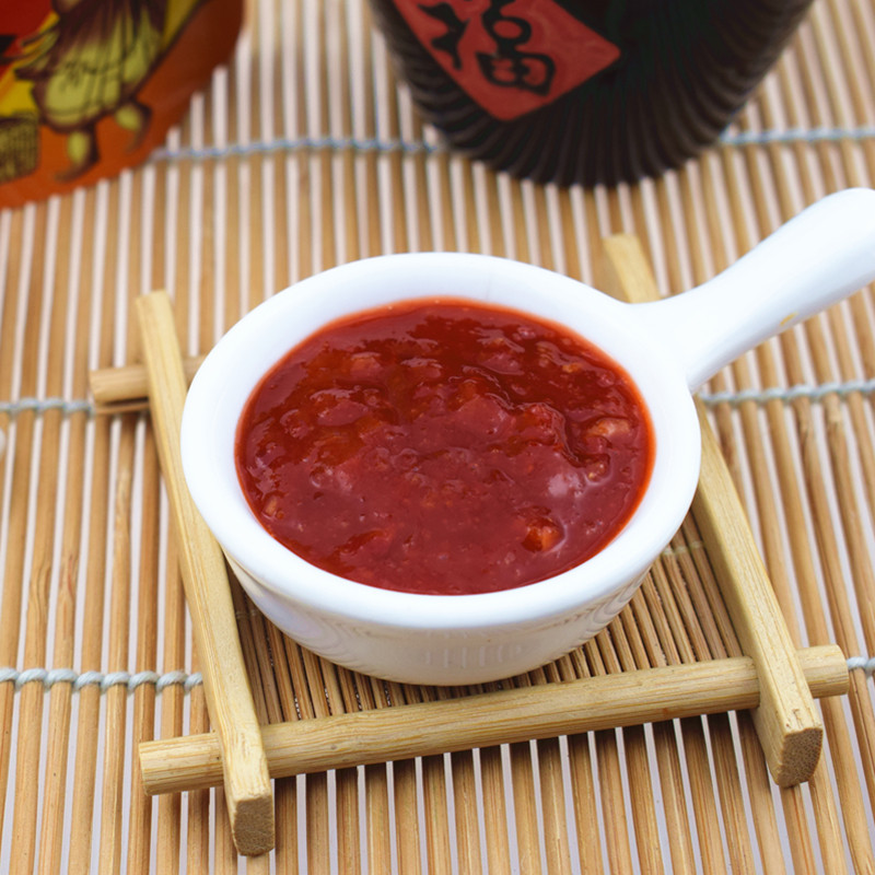 金富河辣酱蒜泥狠鲜辣酱180g内蒙古巴盟特产蒜蓉鲜辣椒酱10袋包邮