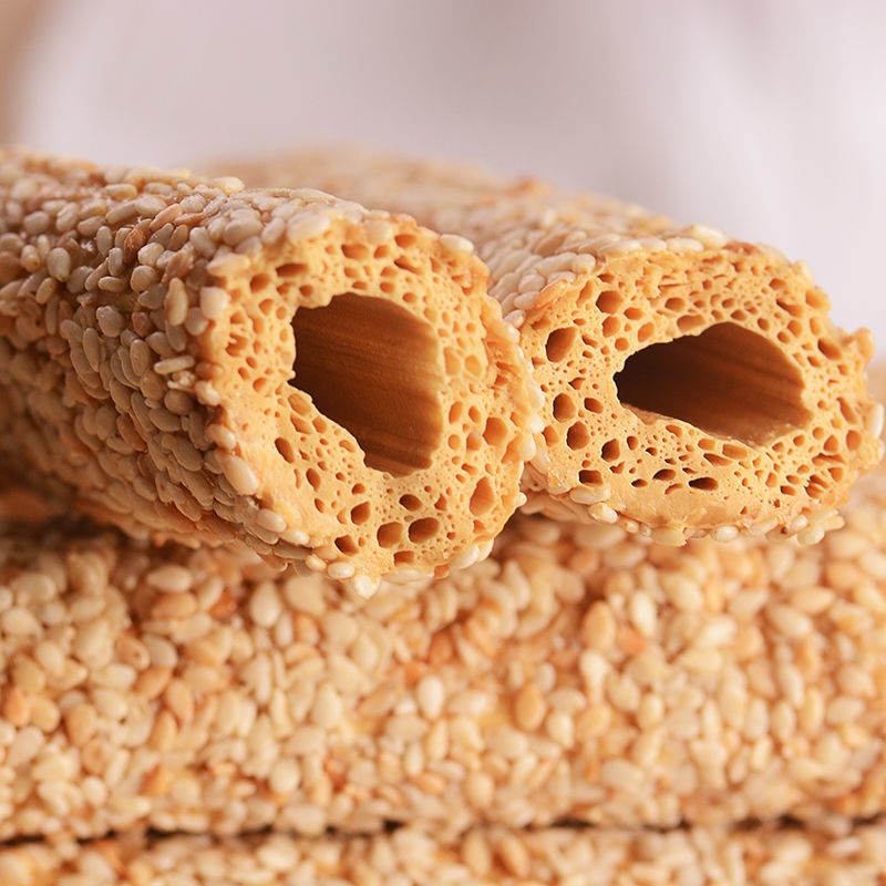 农家纯手工香酥麦芽糖麻糖棍空心酥糖芝麻杆灶糖棒棒糖果零食年货