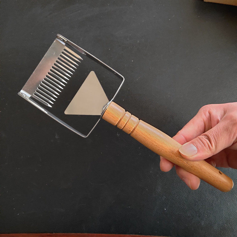 多功能割蜜叉新型锋利超薄不锈钢针式割蜜刀割蜡盖取蜂蜜养蜂工具