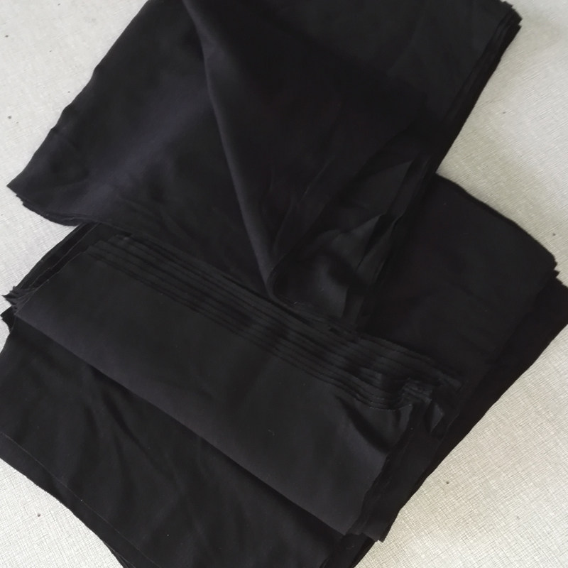 抹布吸水用工车间毛车间不掉吸油亏本碎布黑色抹布