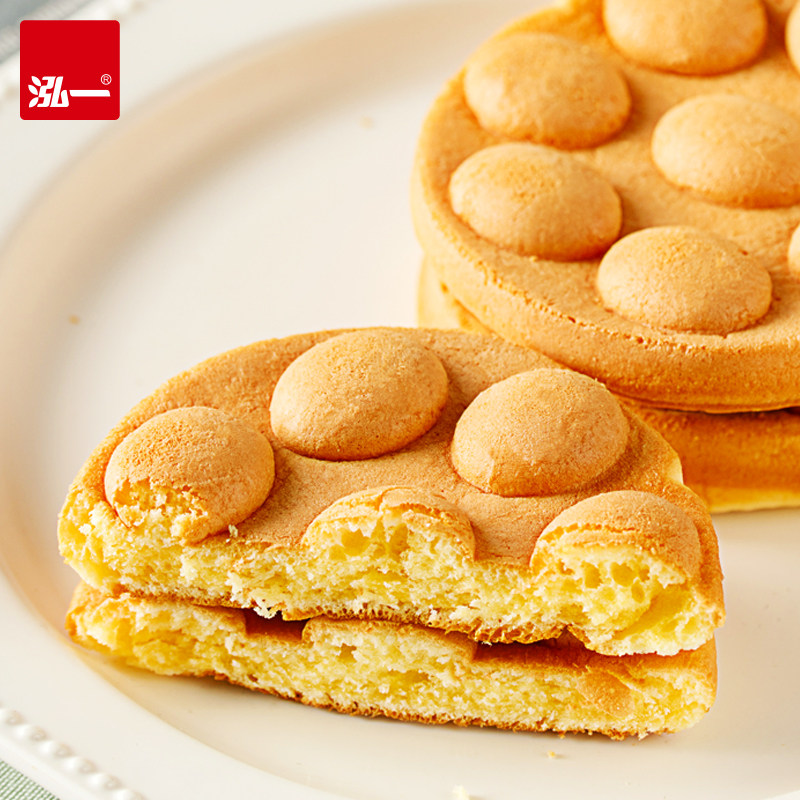 蛋糕泓一蛋仔400克520克整箱港式鸡蛋仔饼早餐传统糕点