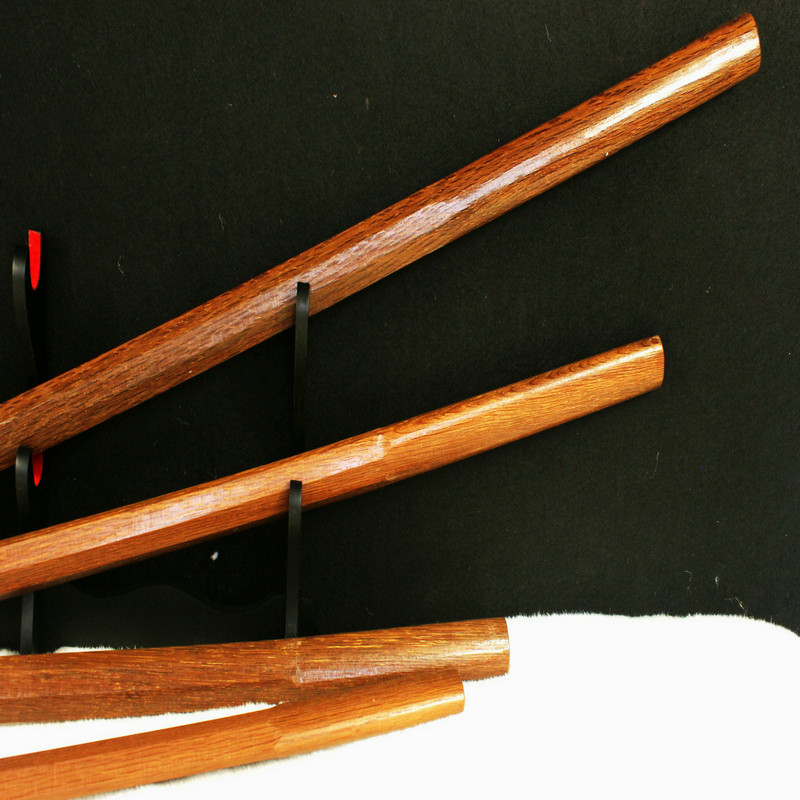 包邮工厂价素振棒全实木加长加重素振刀剑道打不刀