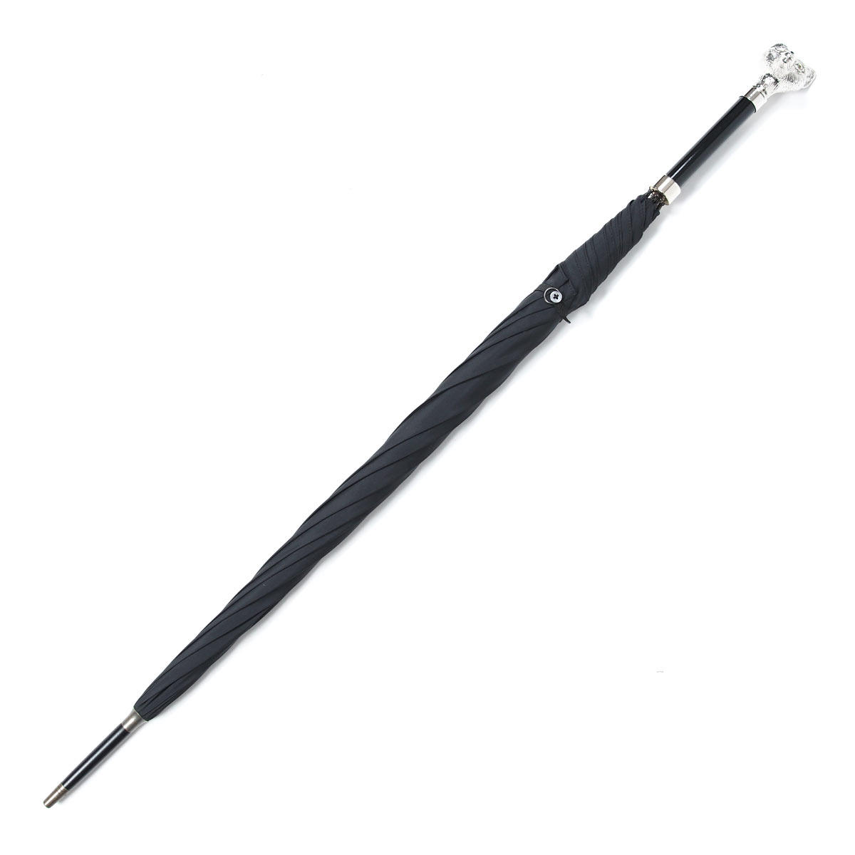 日本英国王室foxumbrella手工长柄金属动物绅士伞