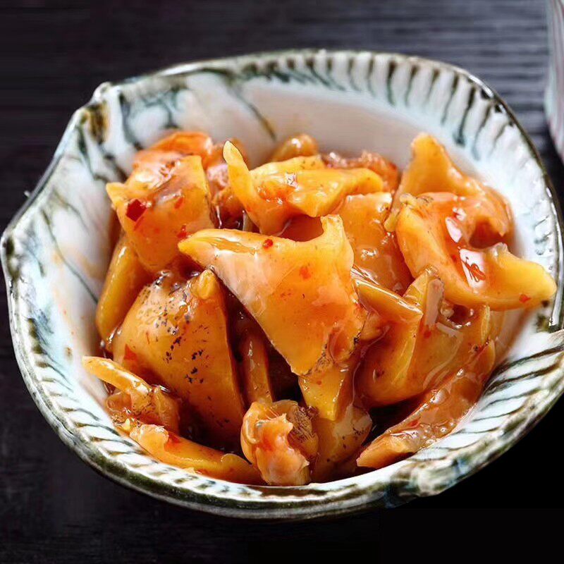 调味海螺鲍螺片即食海鲜500g螺肉包邮寿司料理