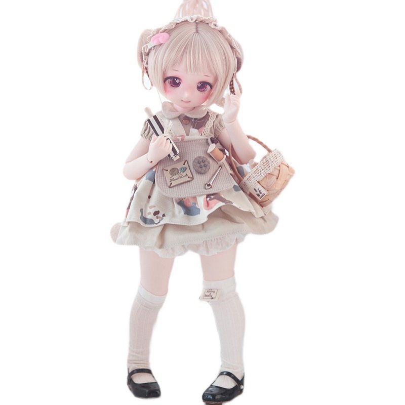 4分女娃bjd娃娃sd微笑露比兔兔可爱关节bjd