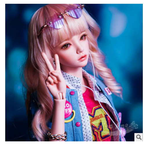 bjd娃娃 sd娃 1/4分女娃 ip mari 送妆 关节可动娃 玩偶 生日礼物