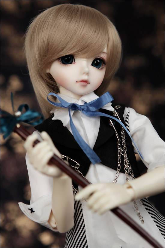 娃娃送妆bjdsd4分男fallenangelsboypine关节bjd娃娃