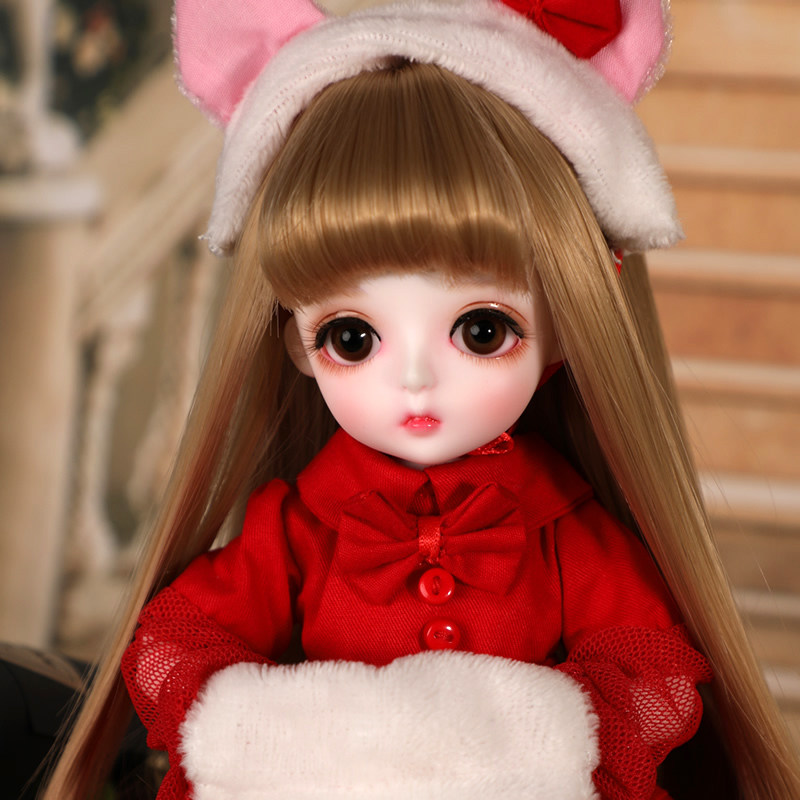 娃娃linabjd6分miusd玩偶关节可动人偶bjd娃娃