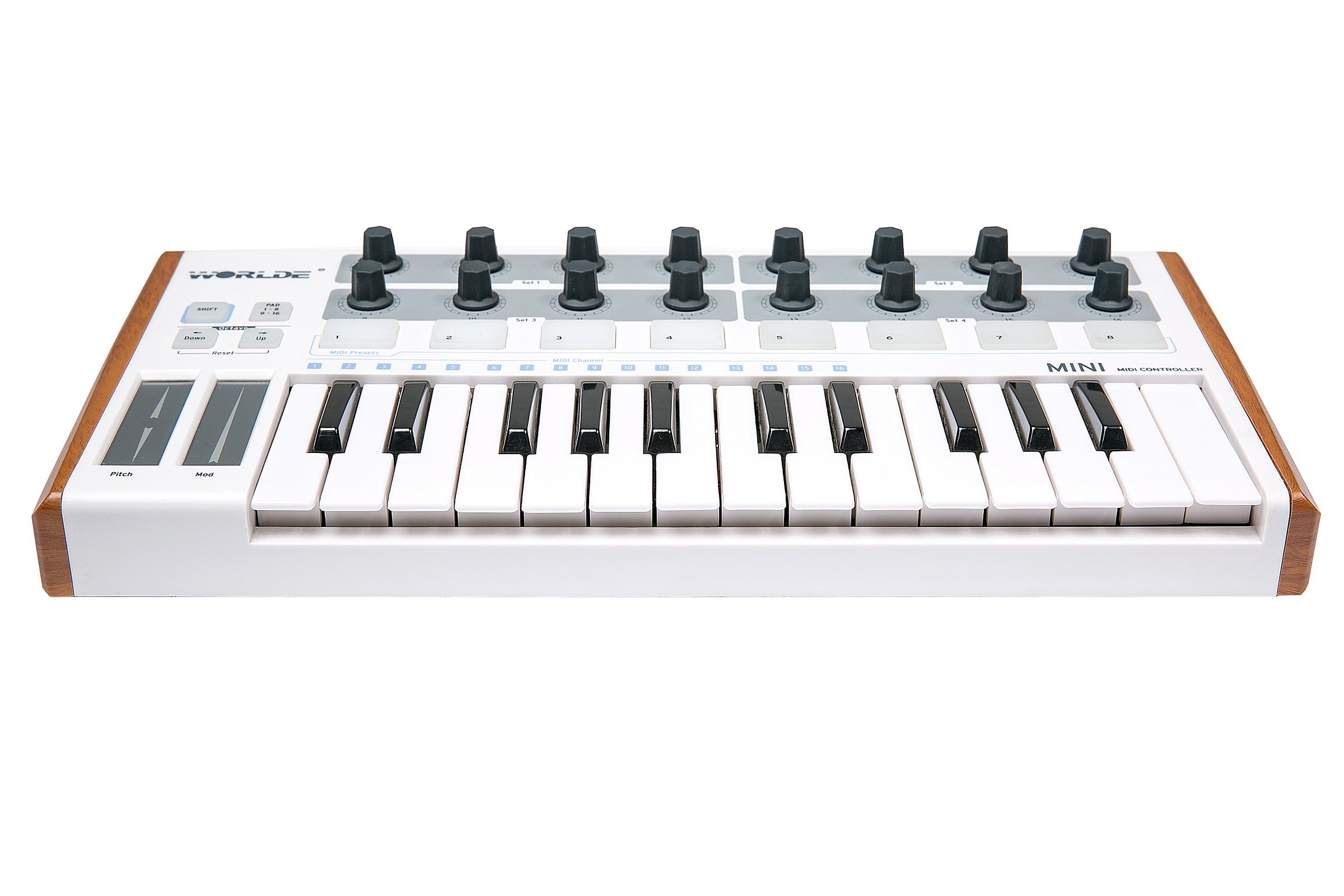 键盘worldemini专业midi打击控制器编曲音乐电音编曲键盘