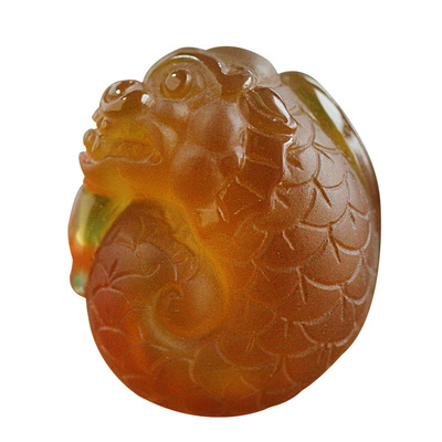 多款天然阿拉善糖心玛瑙吊坠手工雕刻鱼龙熊猫恐龙貔貅玉化透光项坠