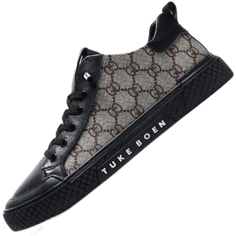 奢侈品男鞋2022新款秋季潮鞋男士透气休闲鞋潮流休闲板鞋