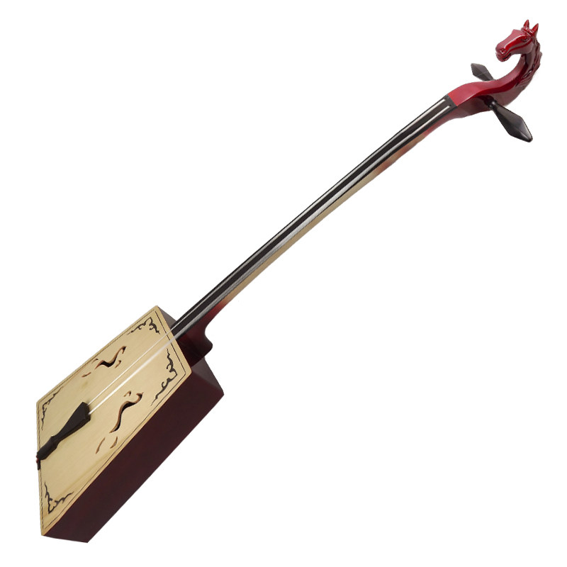 蒙古族马头琴乐器黑檀木指板材质初学舞台演奏赠配件弦码子梵巢牌