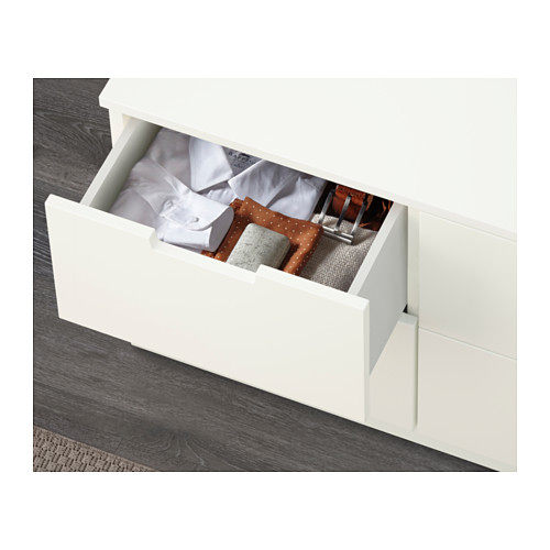 宜家家居国内代购诺德德里八斗抽屉白色欧式现代斗柜