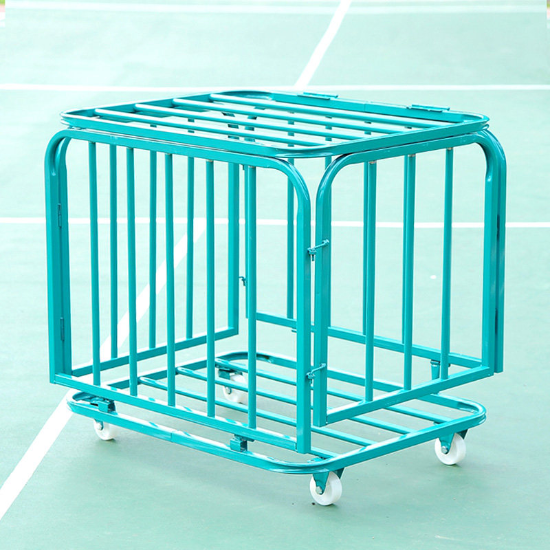 篮球推车 折叠式可拆卸 篮球车 装球车 带轮子滑动小号可装13球