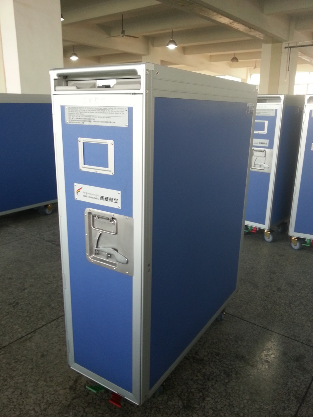 航空空姐餐车航班手推车飞机厨房手推车空乘培训模拟食品车饮料车