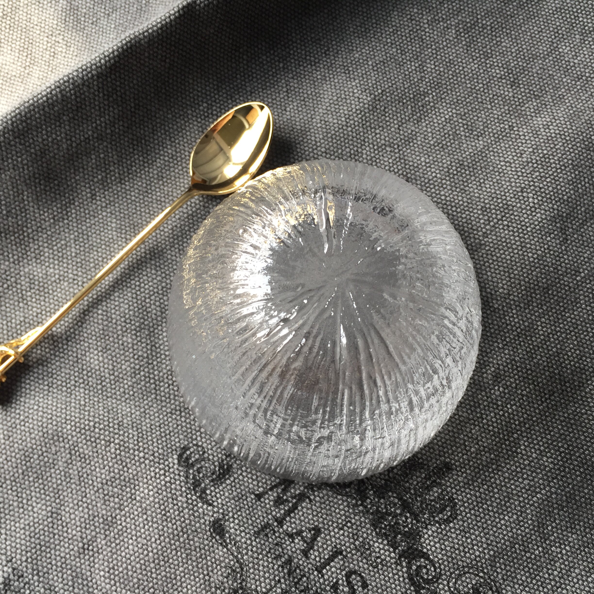 w1962出口日本手工玻璃制品南瓜立体半透明小碗冰淇淋甜品玻璃杯