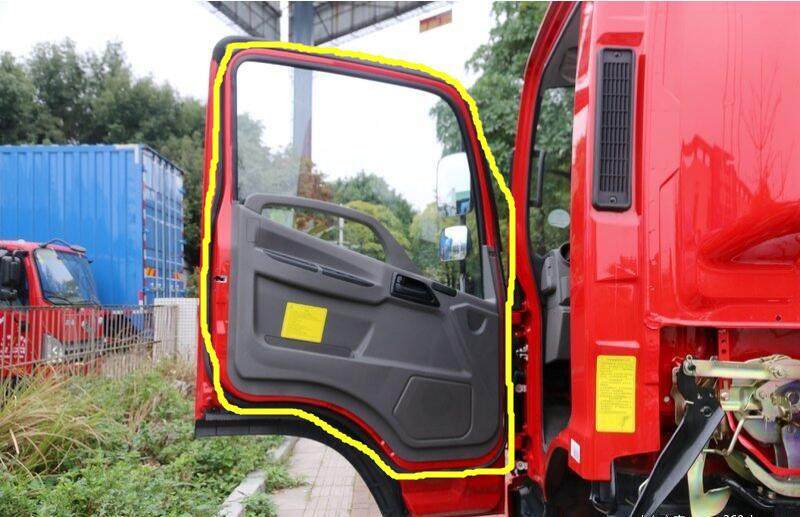 车门密封条一汽青岛解放放虎轻卡箱货货车门子车用密封胶条