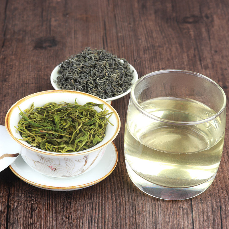 2020新茶广西三江春茶茶叶绿茶500g罐装布央日照绿茶