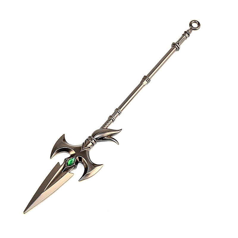 手持场景人偶6寸盾牌金属狮头长矛迷你模型兵人专区