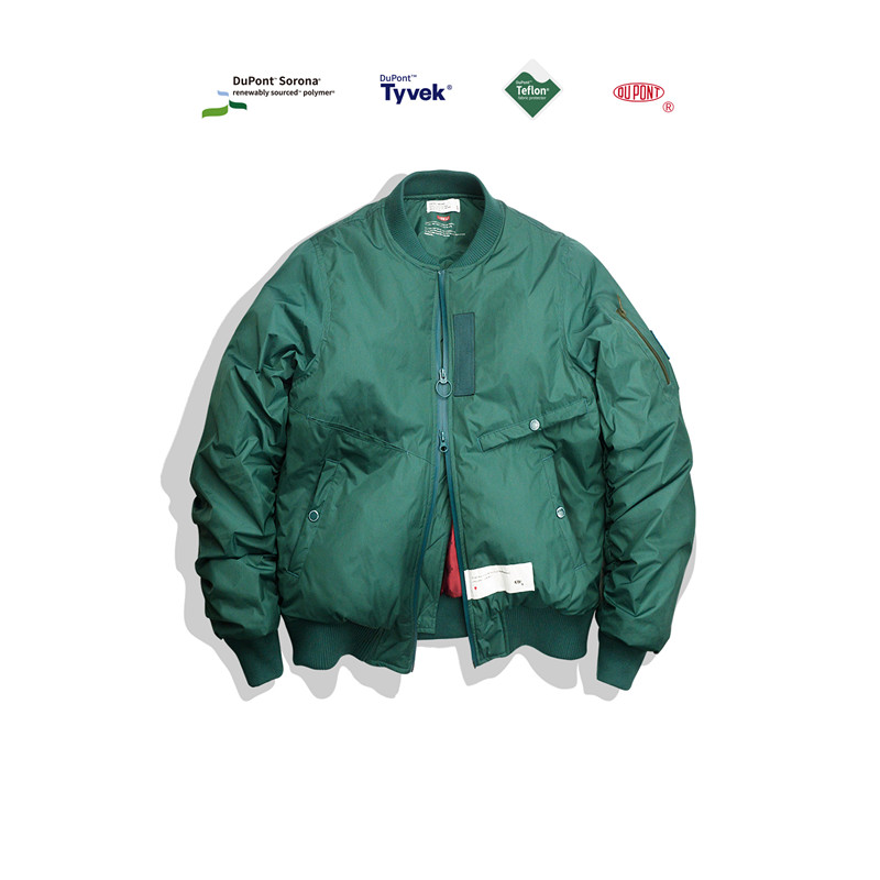 EAFINS EAFINETAL.杜邦舒弹棉MA1棉衣空军飞行夹克保暖外套男棉袄