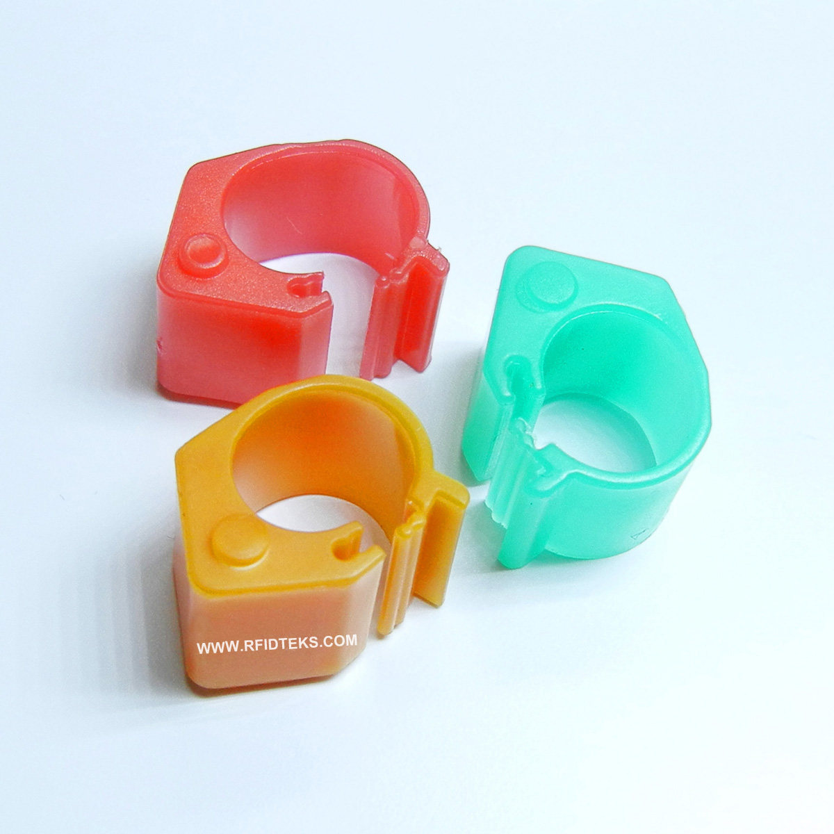 id芯片鸽子脚环 em动物电子脚环rfid射频感应式鸽子脚环扣 tk4100