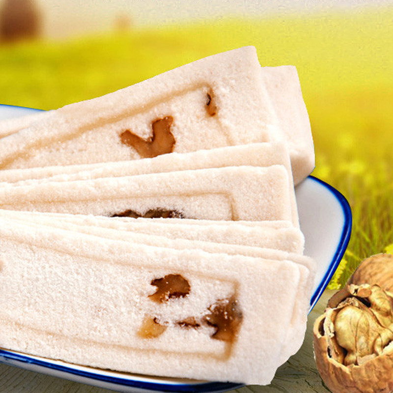 湖北建始花坪云心桃片糕云片糕正宗恩施特产甜味糕点办公零食小吃