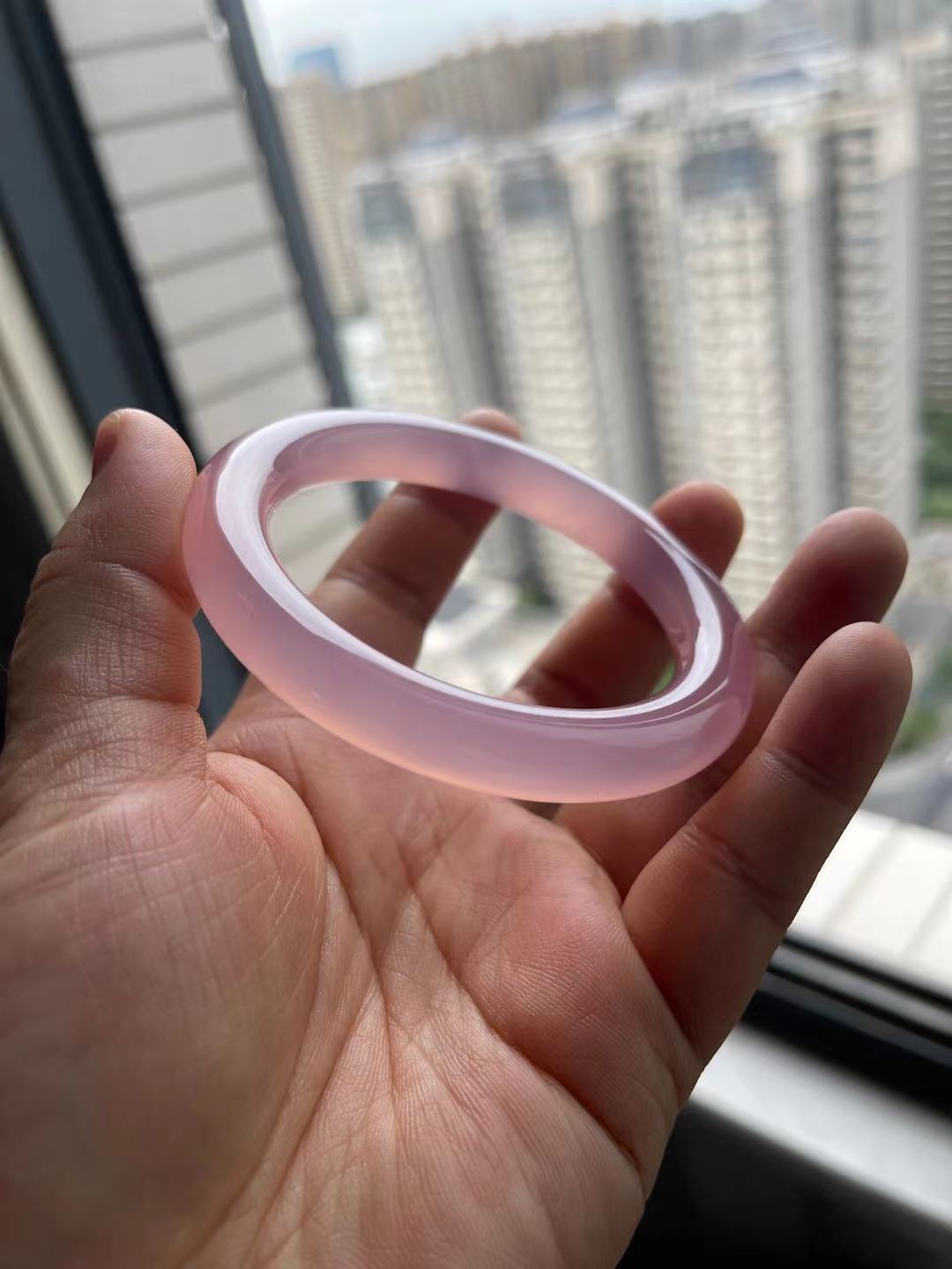 西安冰花芙蓉玉手手镯复古条款手镯