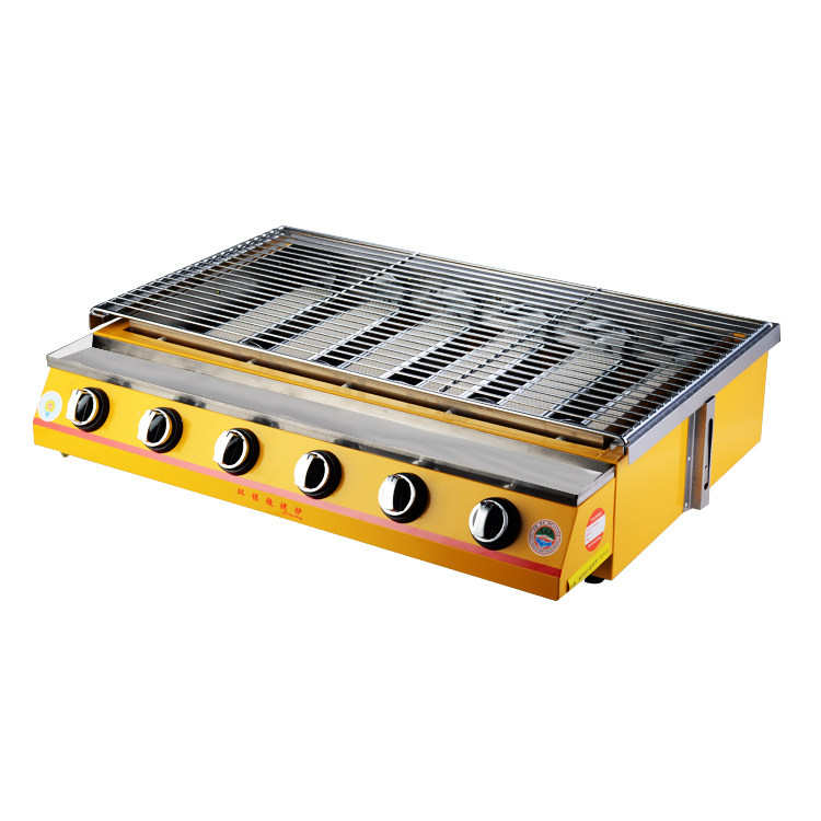 烧烤烤炉燃气商用户外煤气烤生蚝烤面筋烤肉烧烤炉