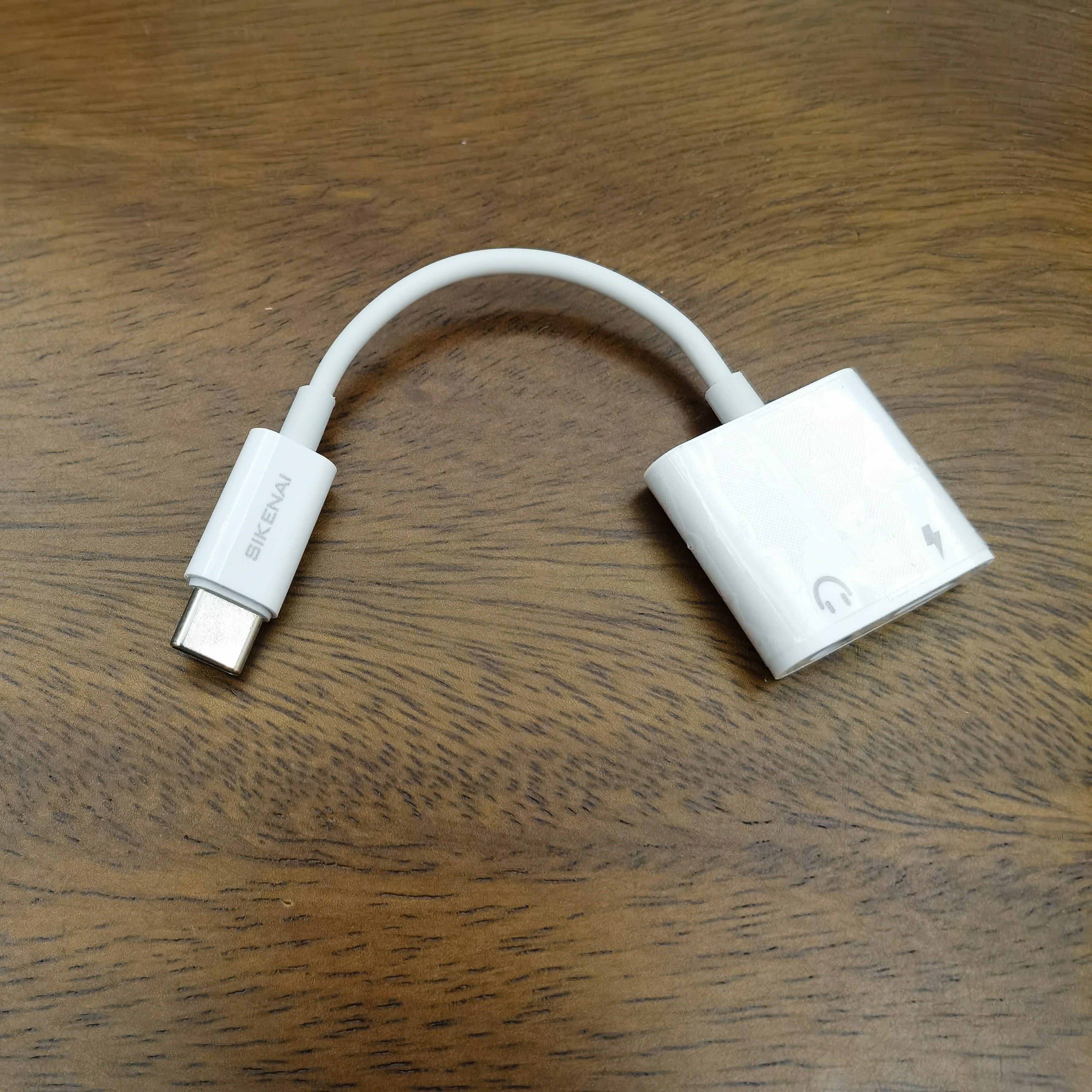 思科科耐t2typec耳机转接头换器音频充电听歌视频线