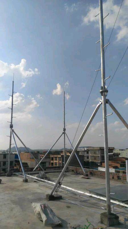 5g抱杆赛德楼顶基站电信移动联通专用信号监控器材配件