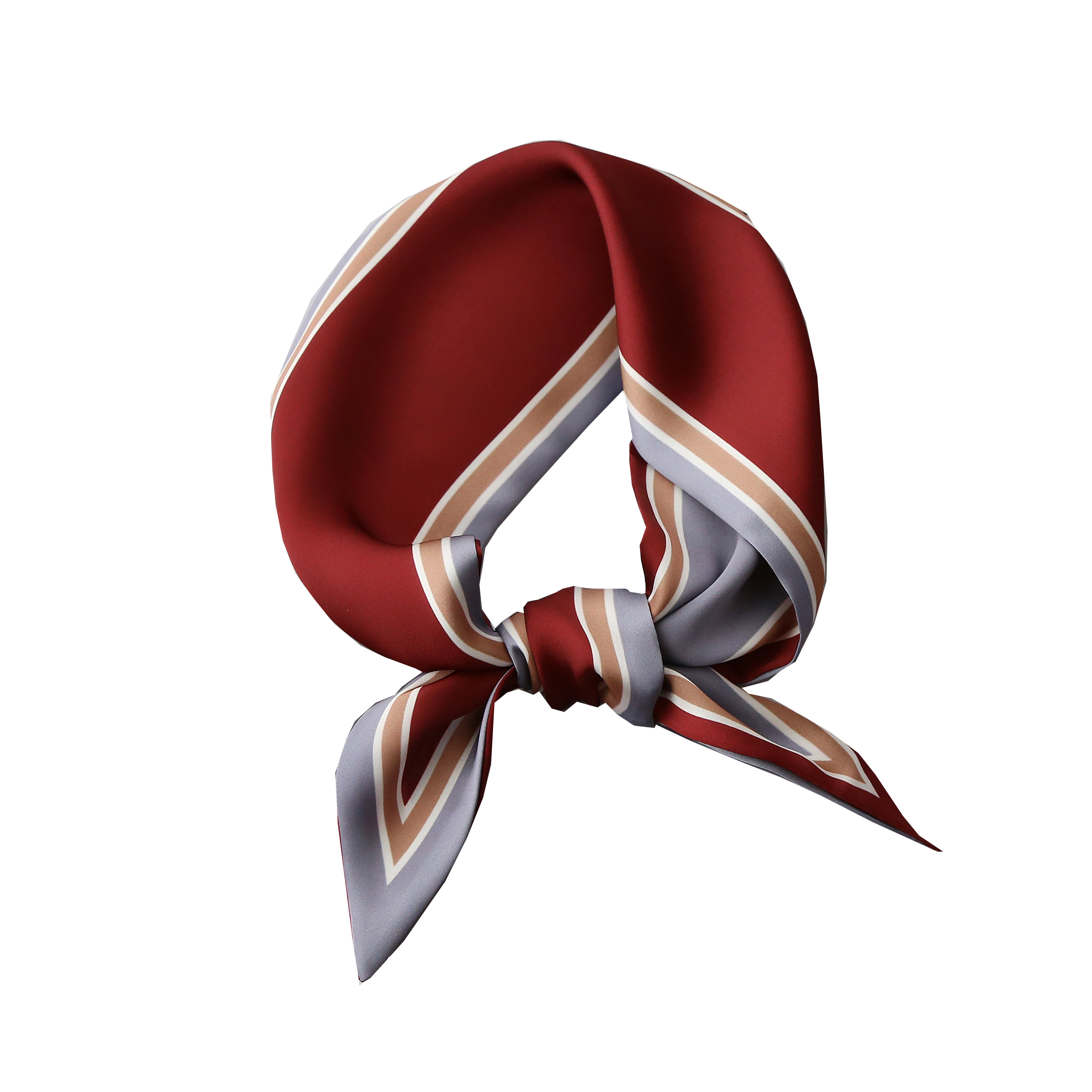 ins装饰生发学生领巾尖角韩国百搭爱心春秋围巾