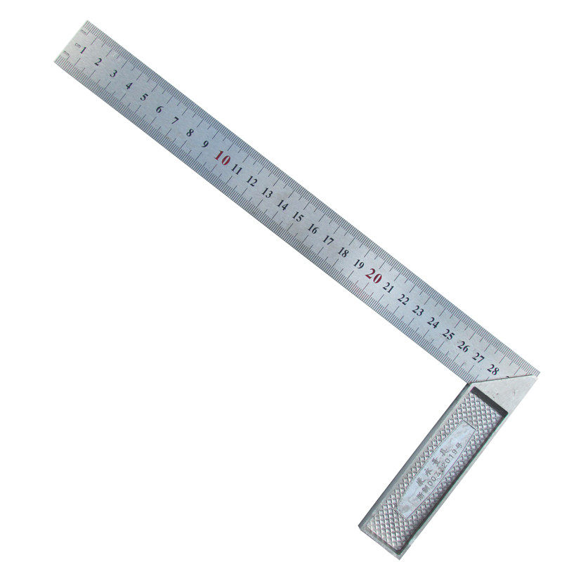 包邮不锈钢90度直角尺子木工钢板角度尺量木匠三角尺手动测量工具