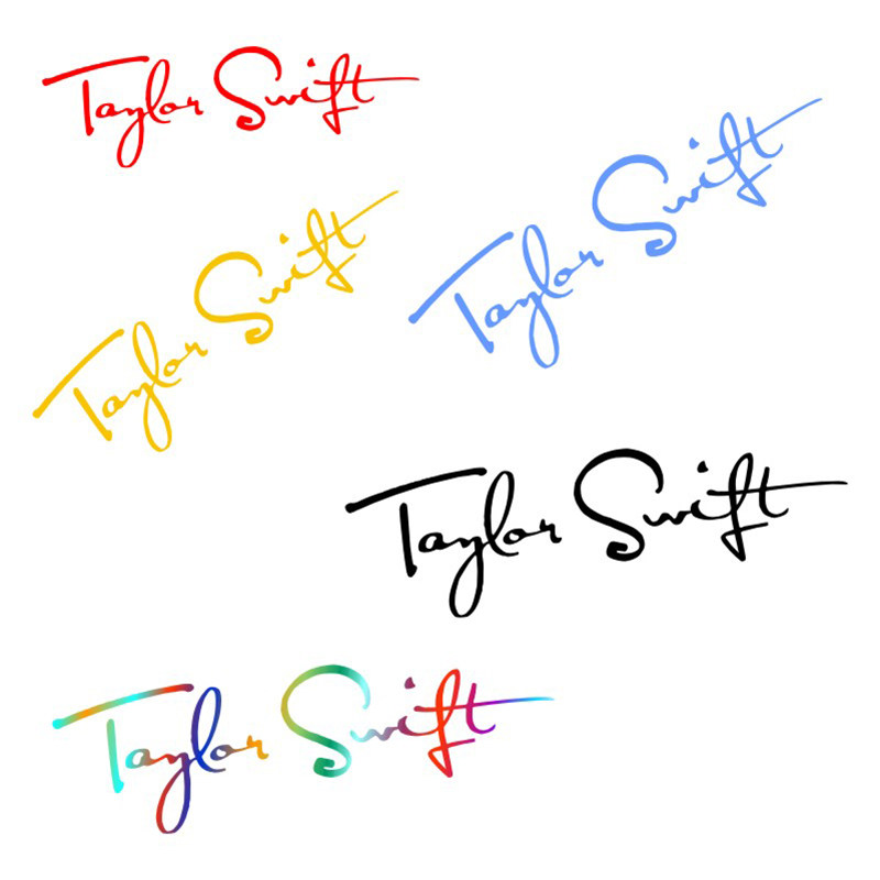 霉霉泰勒斯威夫特个性签名taylorswift定制车贴贴贴汽车装饰贴