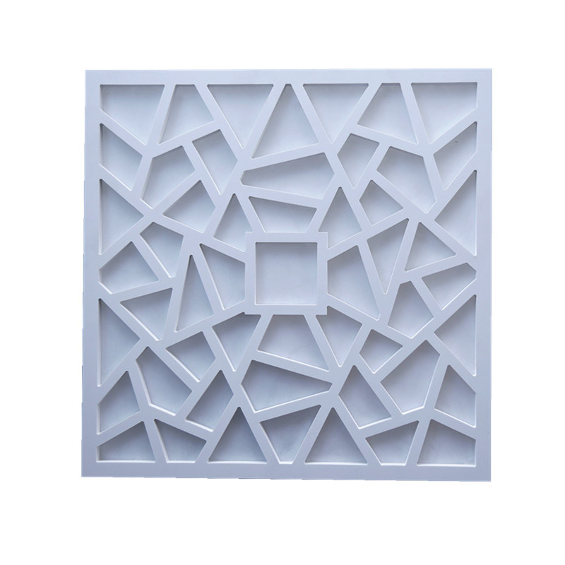 镂空花格吊顶雕花板客厅玄关隔断装饰屏风pvc通花板定制背景墙