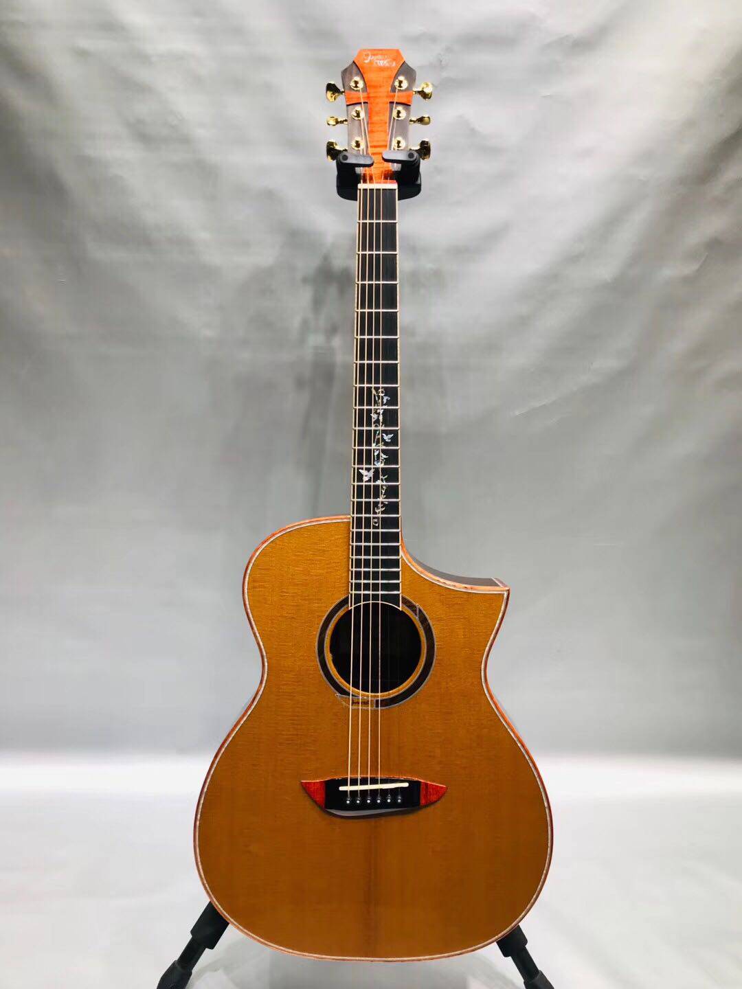 gopherwood歌斐木限量高端手工手工制制作全单民谣吉他民谣吉他