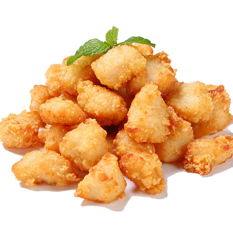 冷冻蒜味cp正大粒粒吉速冻鸡米花1kg盐酥鸡块排肉油炸半成品小吃