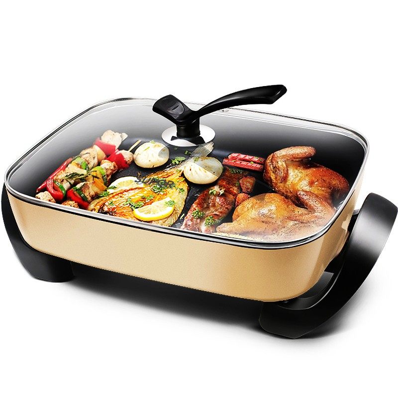 苏泊尔多功能家用一体电煎锅不粘锅