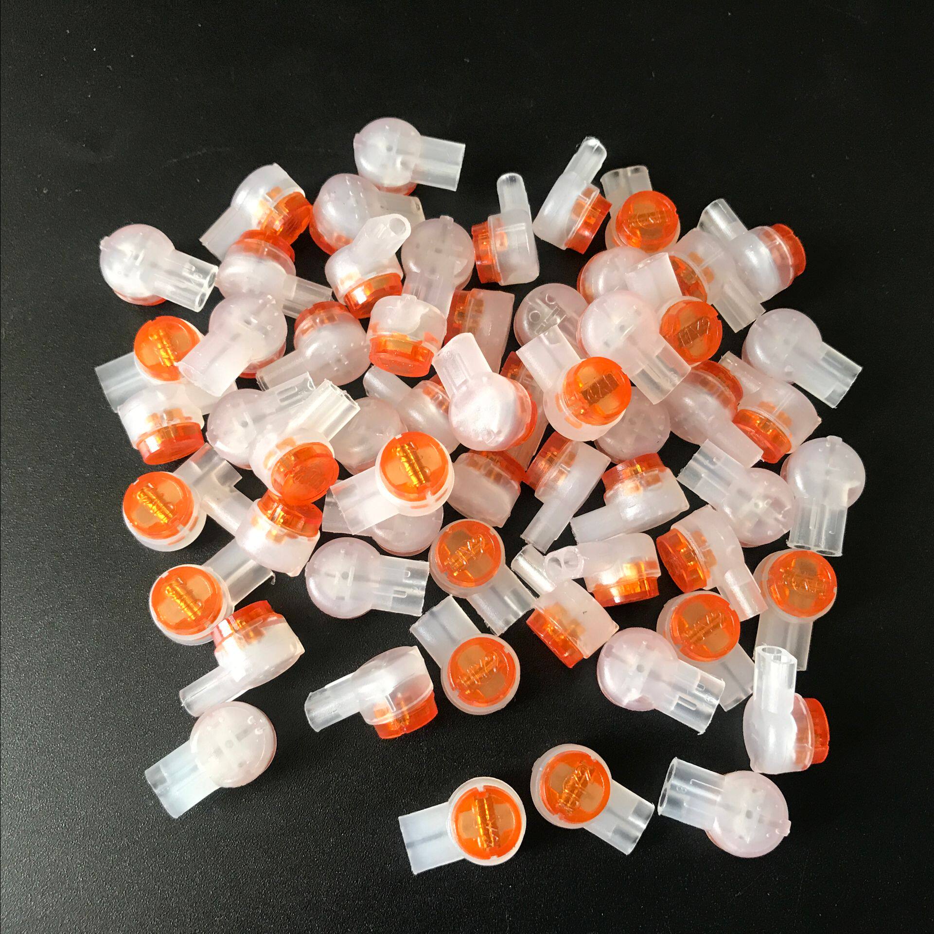 k2接线子 电话接线端子 网线接线子双刀接线子 连接器200个/袋