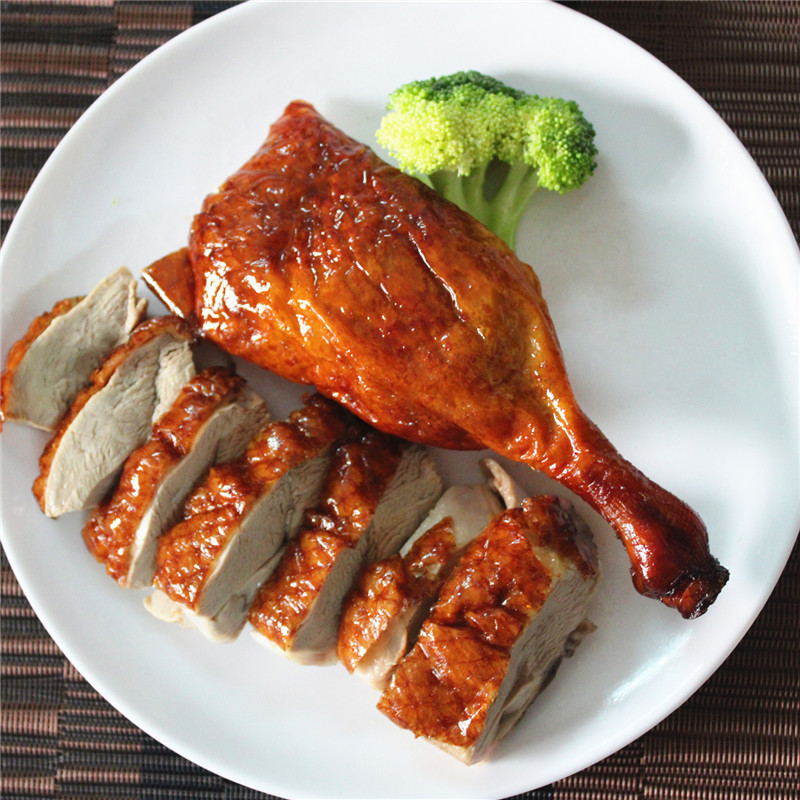 母亲节烧腊熟食烧鸭广州广东酸梅半只广式脆皮鸭肉