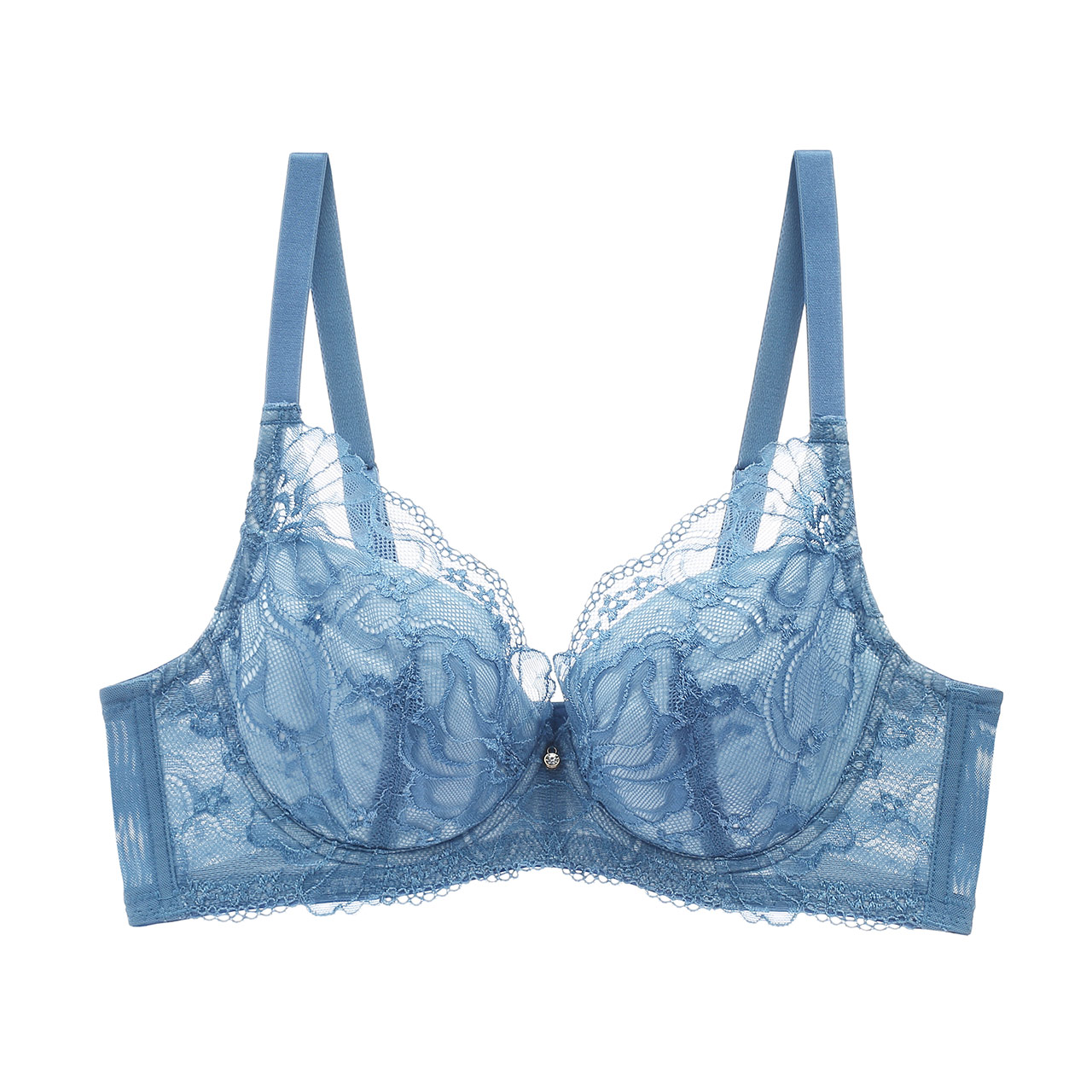 欧迪芬2件女士内衣薄款大杯大码胸罩蕾丝性感舒适聚拢文胸xb0301