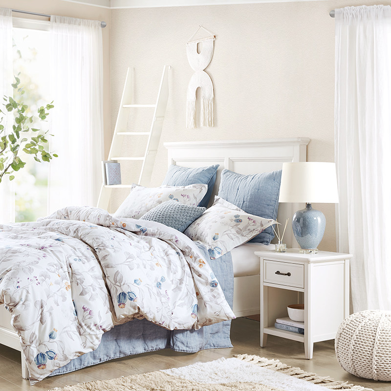 harborhouse美式家居贡缎全棉被套