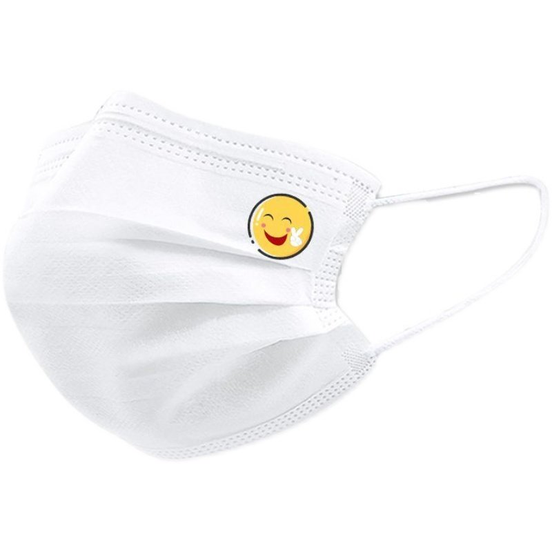 笑脸可爱潮款图案情侣创意个性时尚标志夏可爱男女口罩